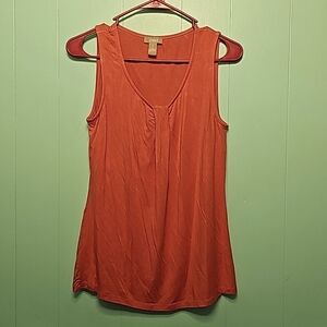 Orange dress tank